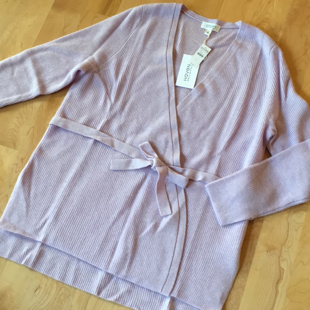 Talbots Haven Well Within Cashmere Ribbed Wrap - Picture 6 of 9